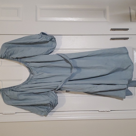 Stonewashed Denim Tunic dress - Picture 3 of 4